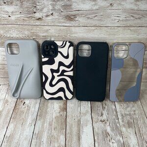 Lot of 4 iPhone 13 Cases Rhode iPhone Cell Phone Silicone Covers Cases